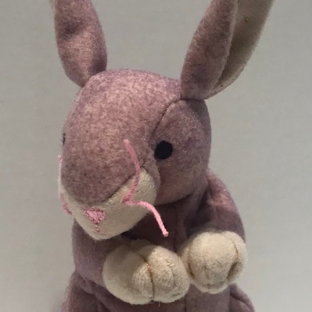 Ty Beanie Babies Springy the bunny rabbit, 2000, Mint w/o Tag